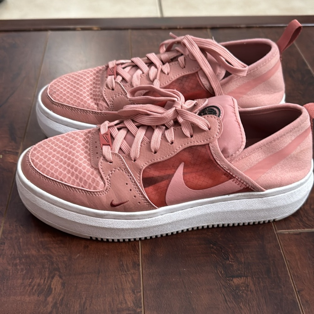 Nike Court Vision Alta Rust Pink/ Canyon 8.5